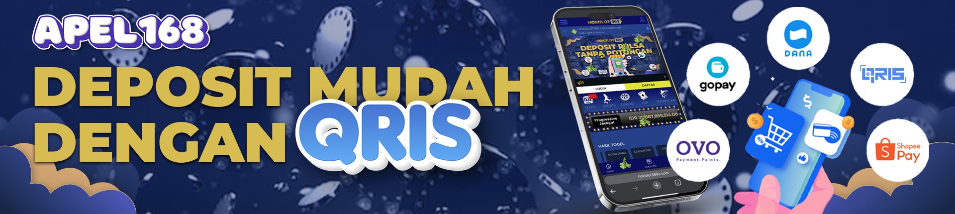 Deposit Mudah Dengan QRIS