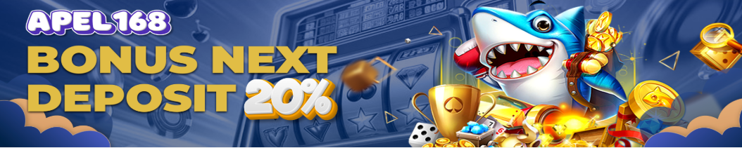 bonus next deposit 20%