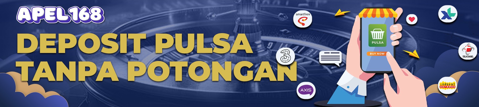 Deposit Pulsa Tanpa Potongan