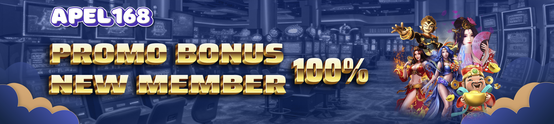BONUS NEW MEMBER 100%